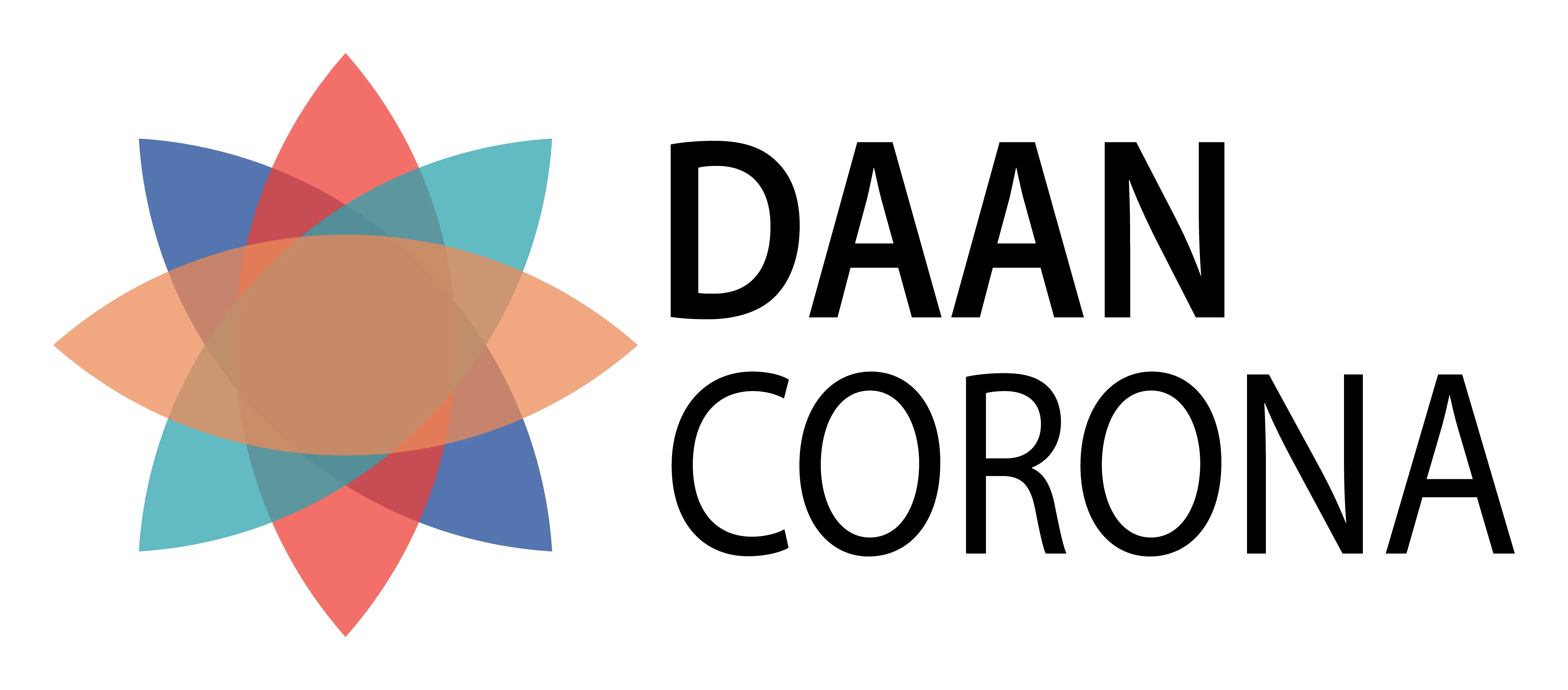 A photo of the logo of the social venture startup, DaanCorona.
