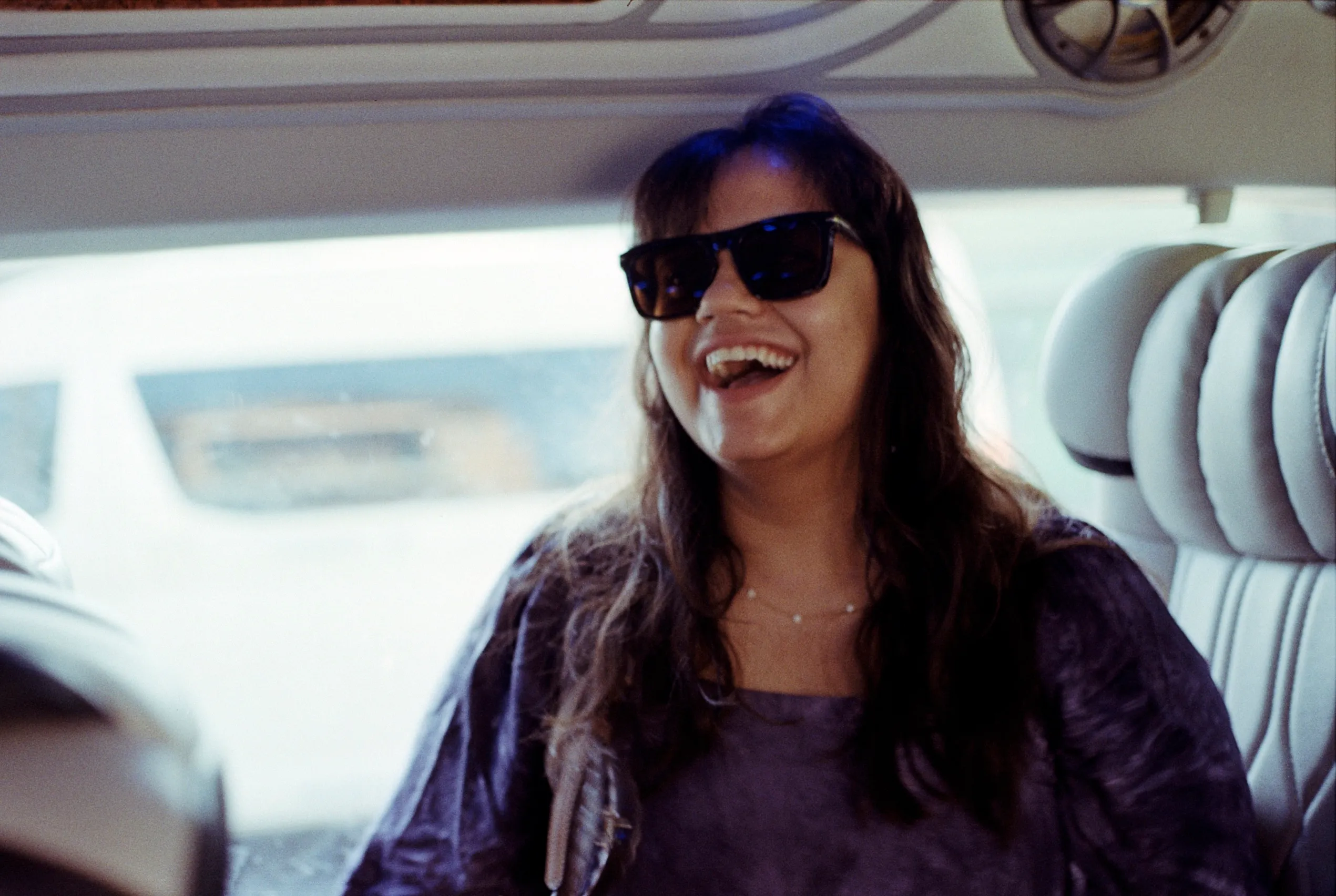 Divya Rad-te makes the glasses-inside-look work